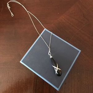 Black onyx necklace
